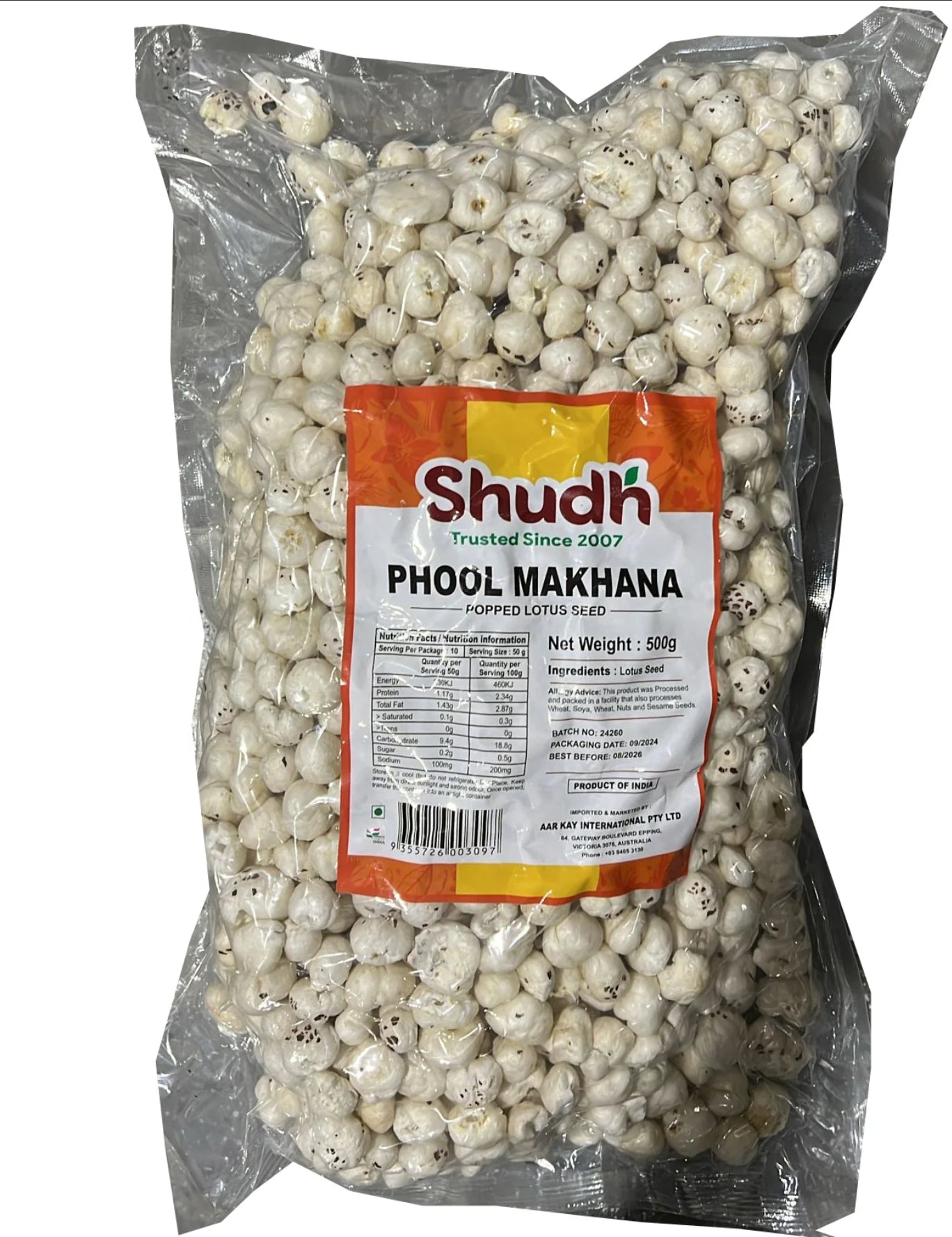 Shudh Phool Makhana 500g