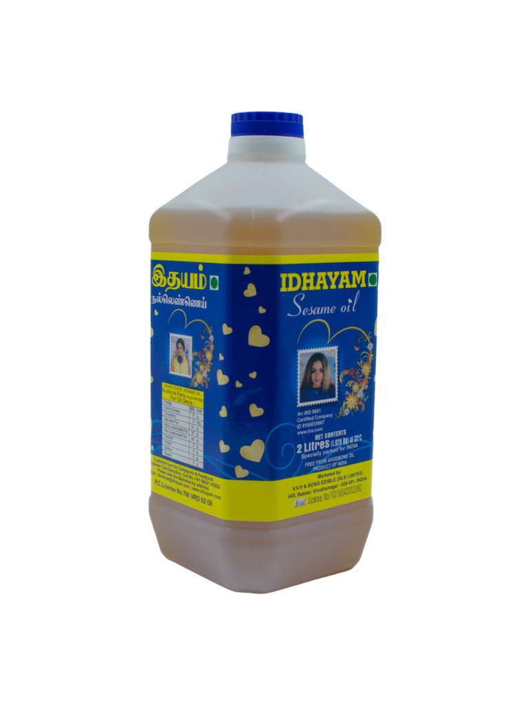 Idhayam Sesame (Gingley) Oil 2L
