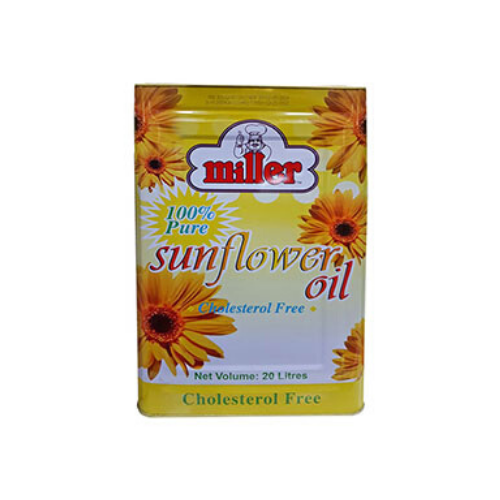 Miller sunflower oil 20ltr