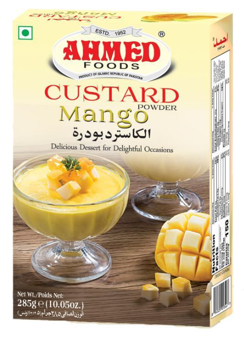 Ahmed foods Custard mango285g