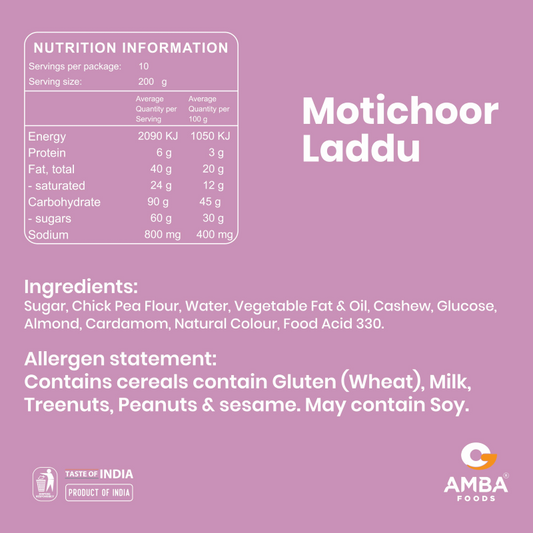 Amba moti choor ladoo