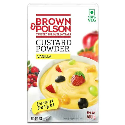 B & P Custard Powder 500g