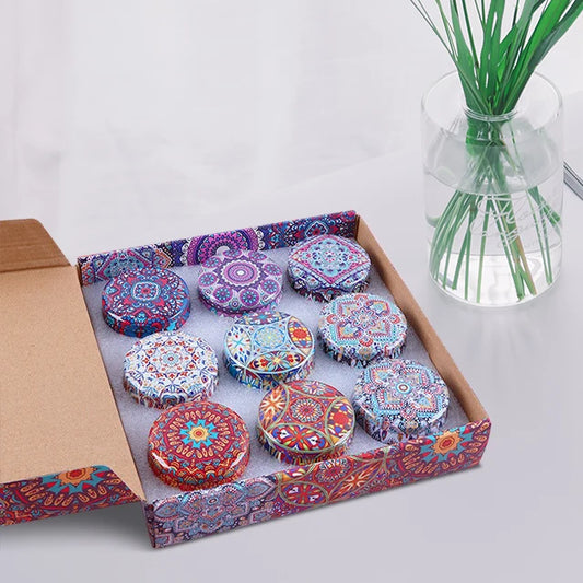 Candle gulab 9pc set