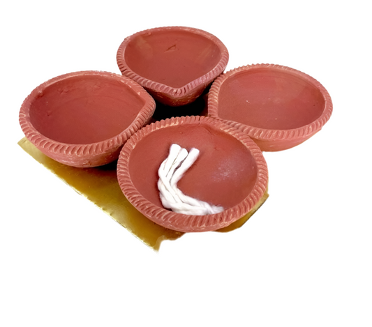 Raw diya med 3.5” 4pc set