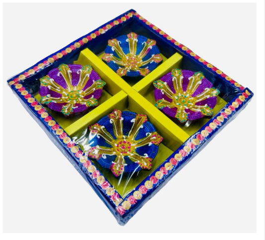 Coloured diya 4in1