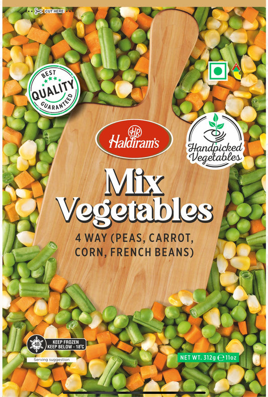 Haldiram’s Frozen Mix veg 312g