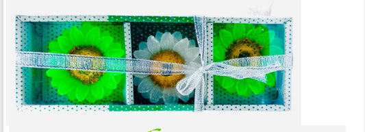 Candle big surajmukhi 3pc set