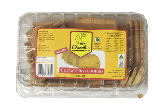 Cherab’s Gur (Jaggery) Biscuits 950g