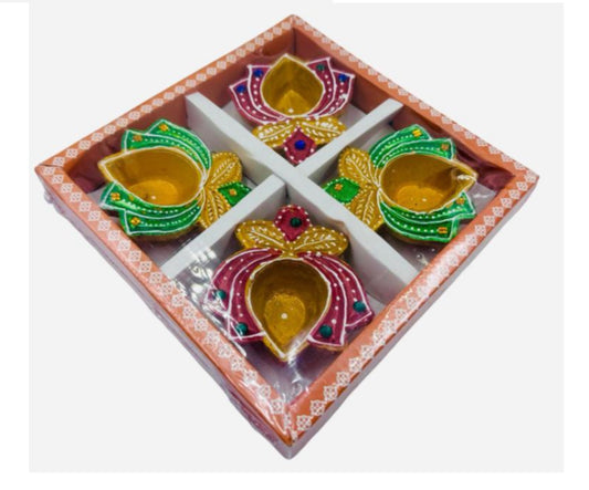 Coloured diya 4in1