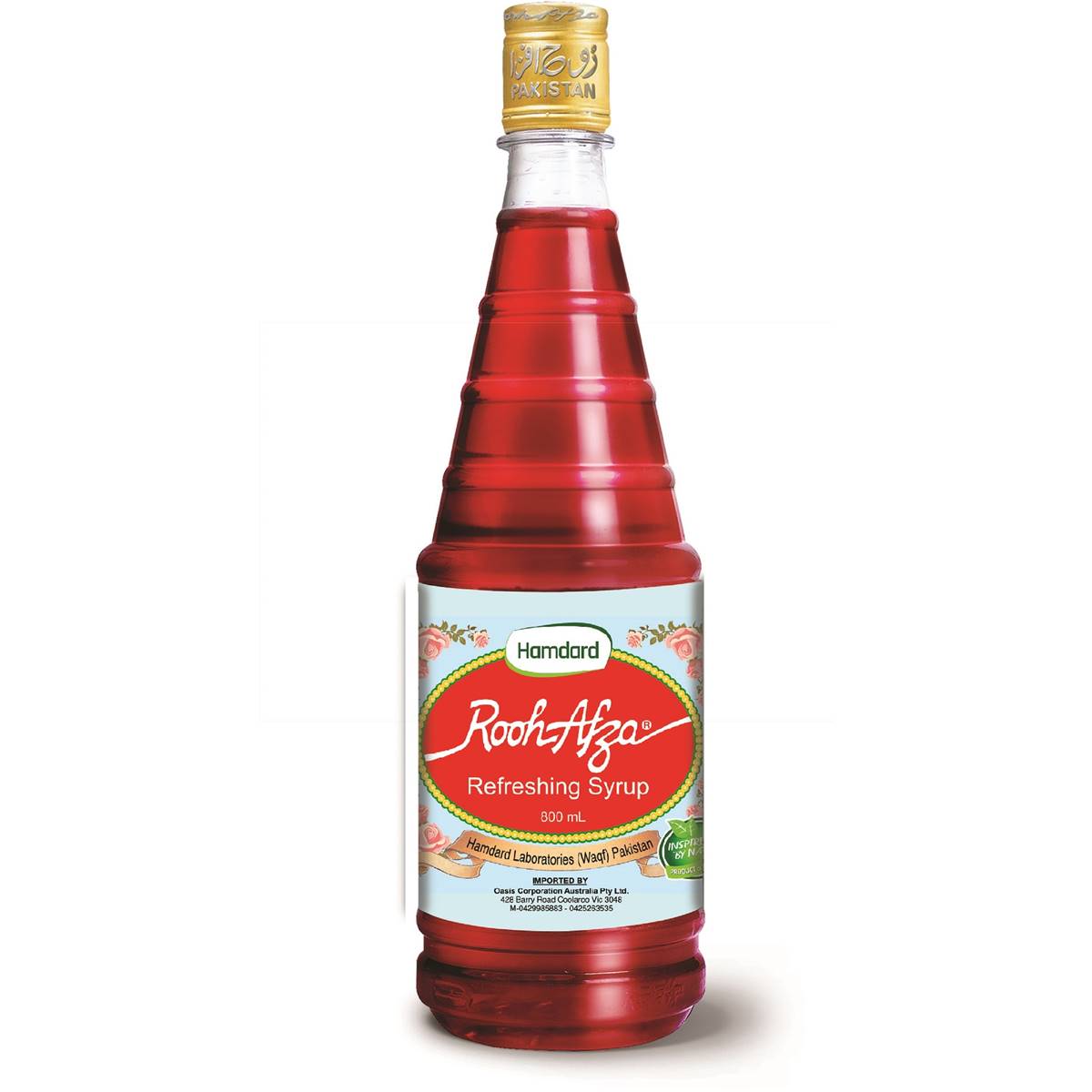 Hamdard rooh afza 800ml
