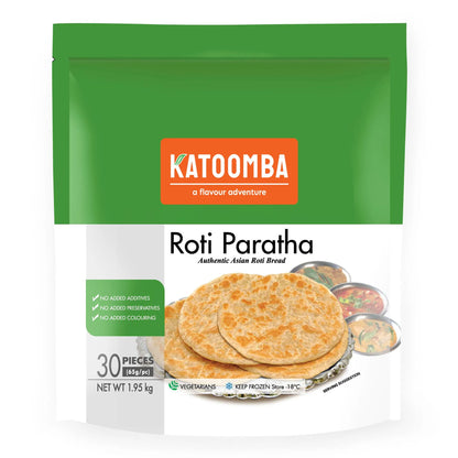 Katoomba Frozen Plain Roti paratha 1.95 kg(30 pcs)