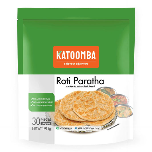 Katoomba Frozen Plain Roti paratha 1.95 kg(30 pcs)