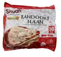 Shudh frozen tandoori naan 16pcs