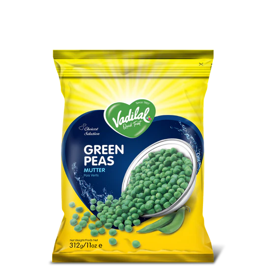 Vadilal Green Peas/Mutter 312G