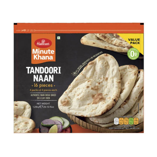 Haldiram’s Frozen Tandoori Naan 16pc