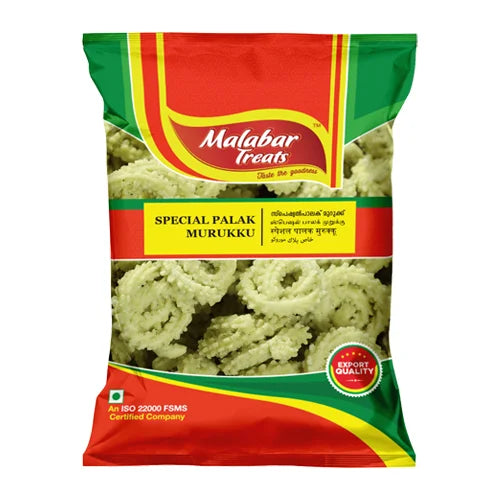Malabar Treats Palak Murukku 454g