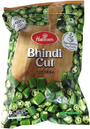 Haldiram’s bhindi cut 312g frozen