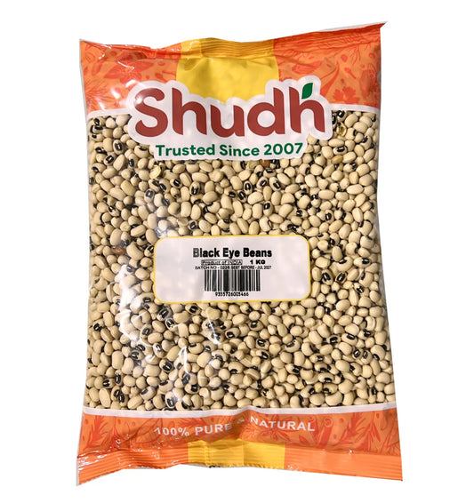 Shudh Black Eye Beans 1Kg
