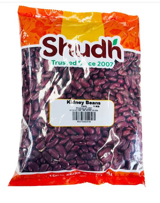 Shudh Dark Kidney Beans(Rajma)1kg