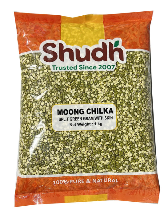 Shudh Moong Split Chilka 1kg