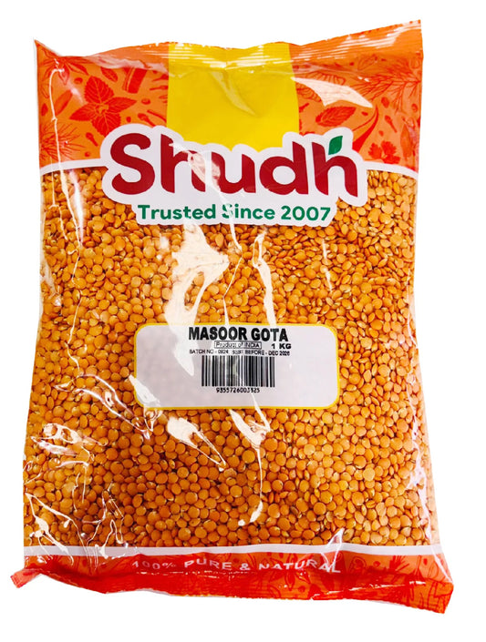 Shudh Masoor Gota 1Kg