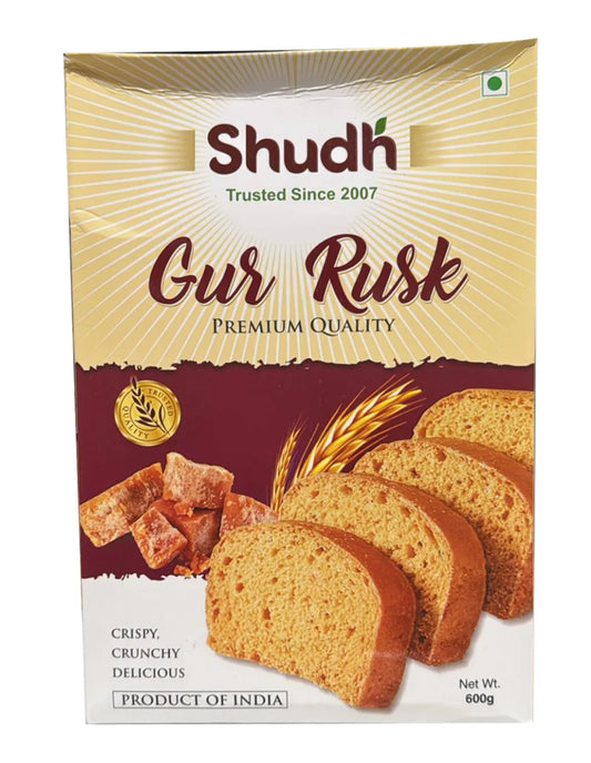 Shudh Gur Rusk 600g