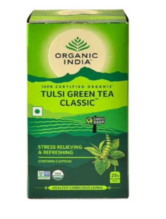 Organic Tea Tulsi Green Tea 25 bag