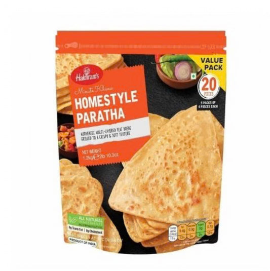 Haldiram’s Frozen Homestyle Paratha 1.2kg (20pc)