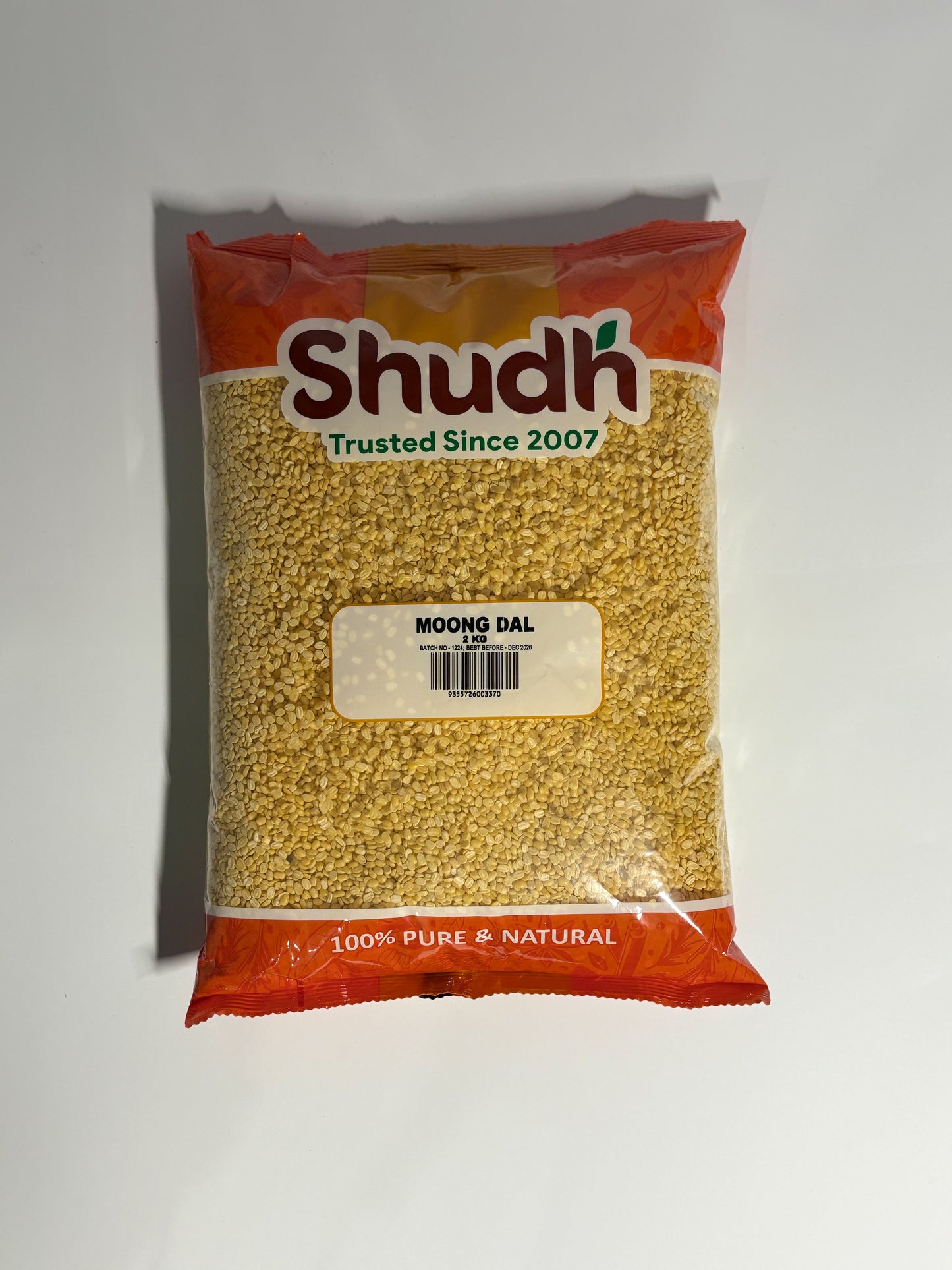 Shudh Moong Dal 2kg