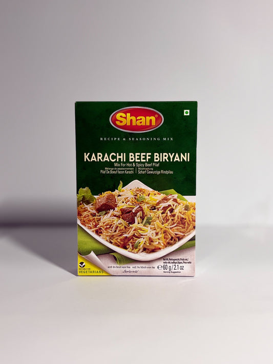 Shan Karachi beef biryani Masala 60G