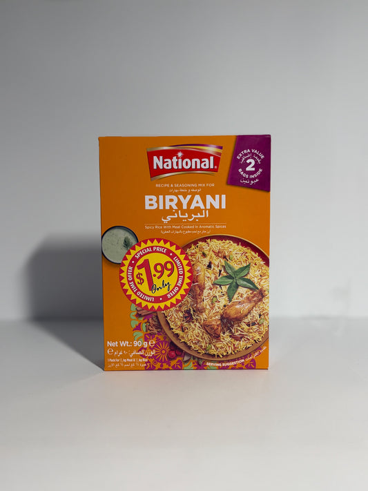 National biryani