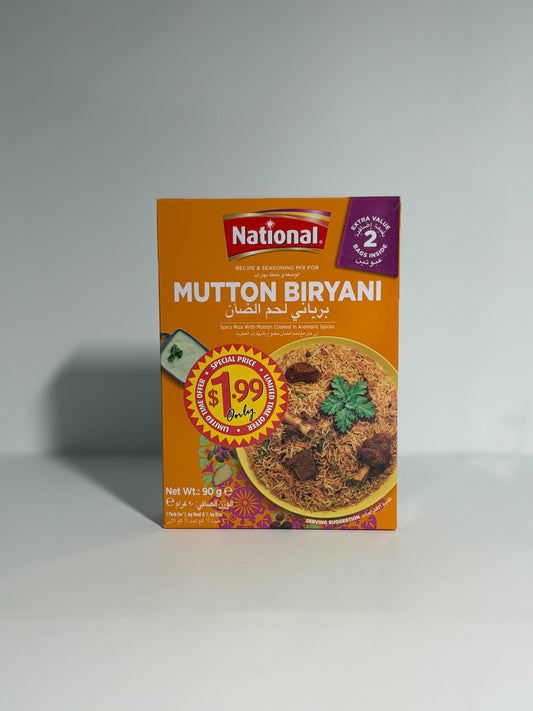 National mutton biryani