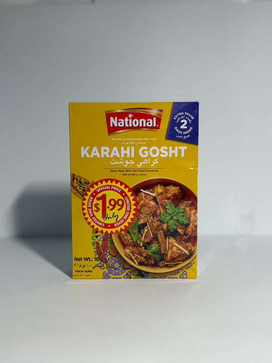National karahi gosht masala