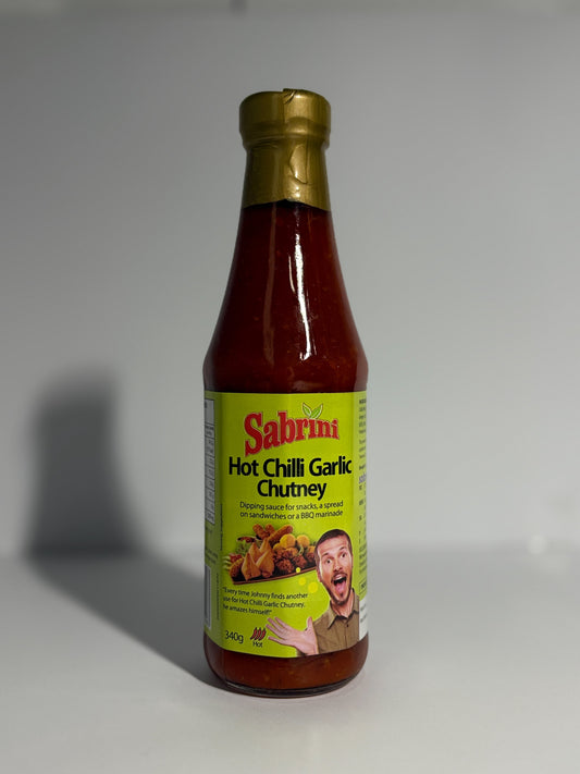 Sabrini Hot Chilli Garlic Chutney 340G