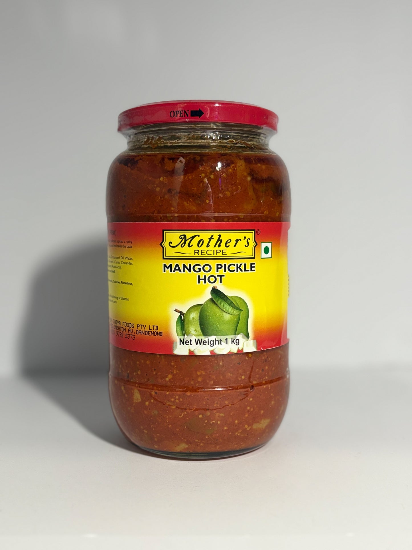 Mother’s Recipe Mango Pickle Hot 1kg