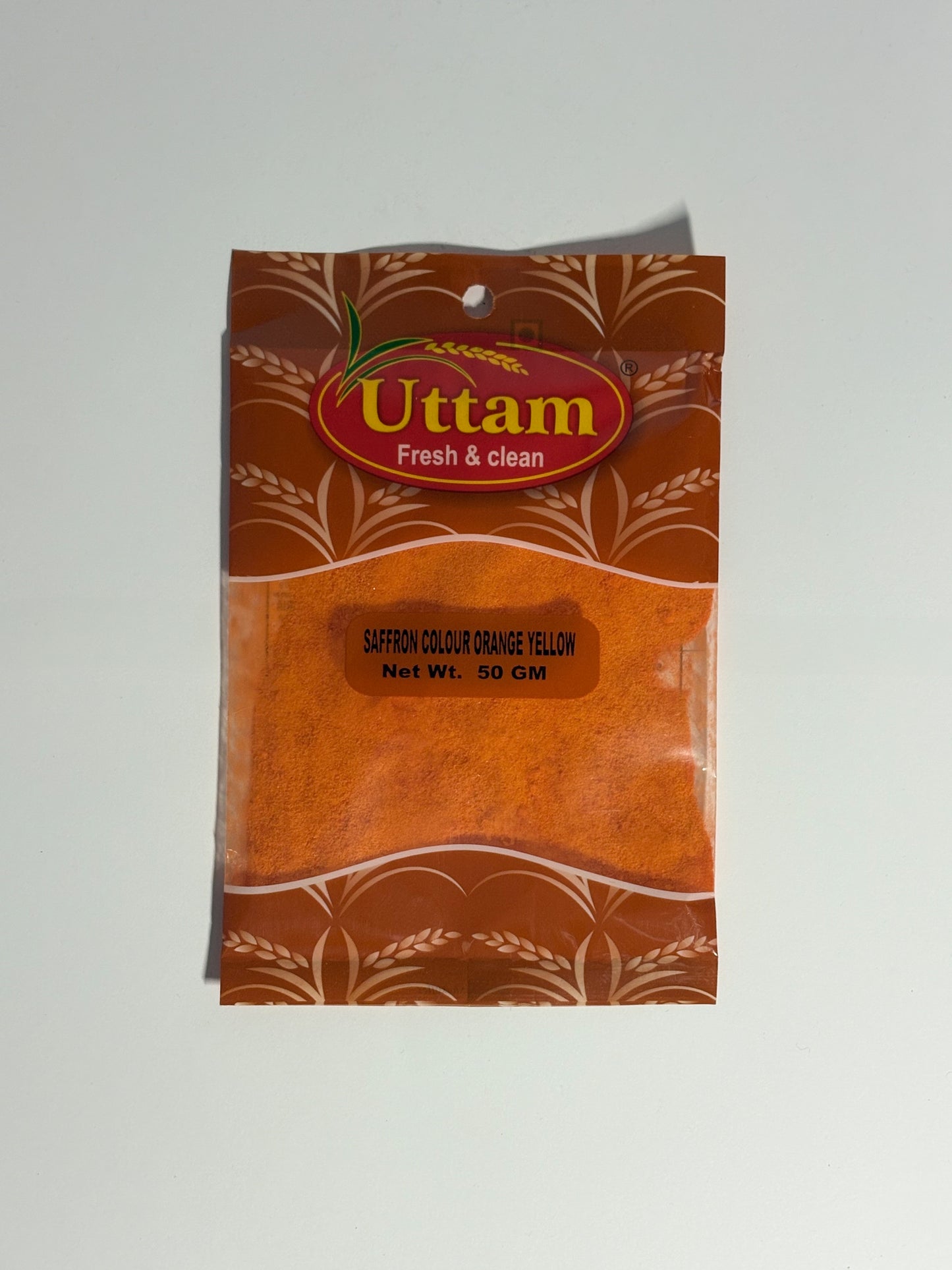 Uttam saffron yellow color 50g