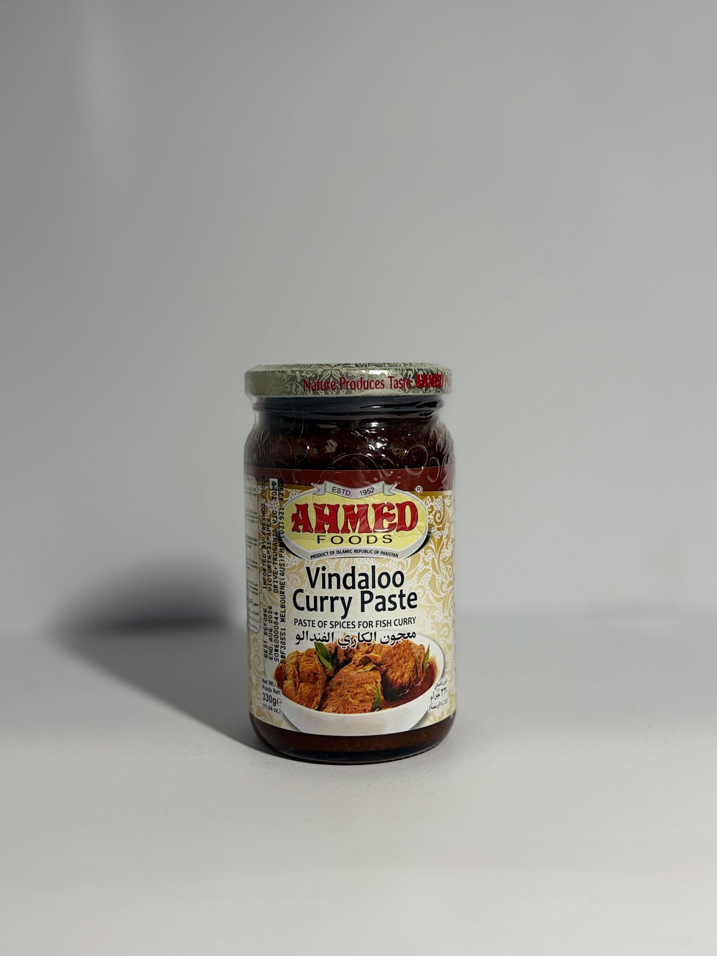 Ahmed vindaloo curry paste 330g