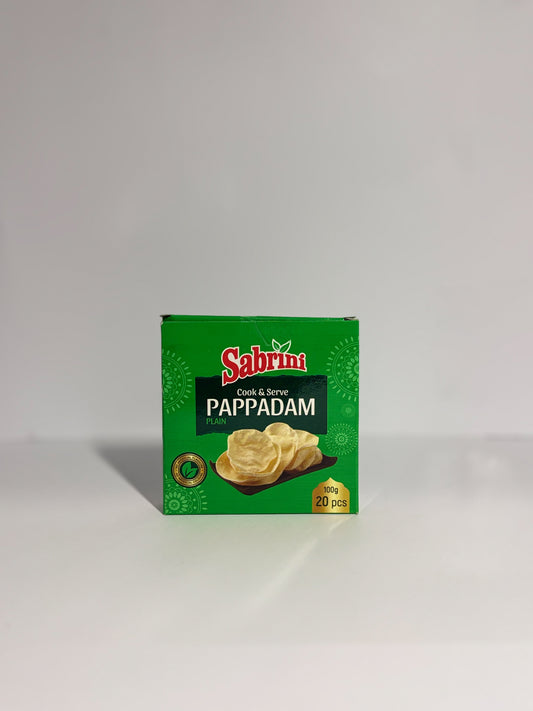 Sabrini Pappadum 100g