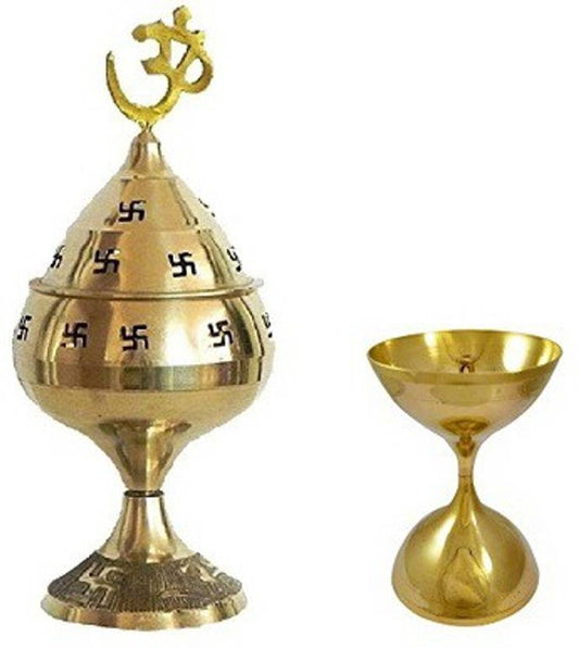 Jyot Brass Round Stand