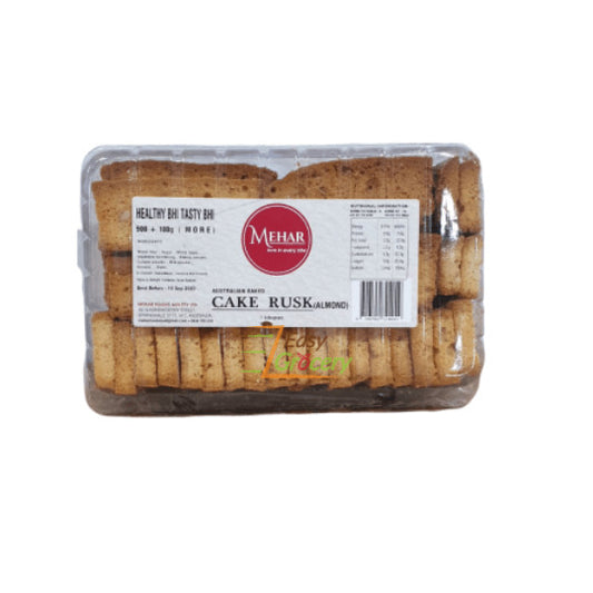 Mehar cake rusk almond 800g