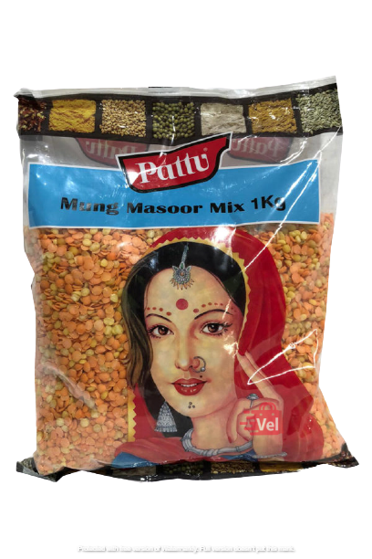 Pattu mung Masoor mix 1Kg