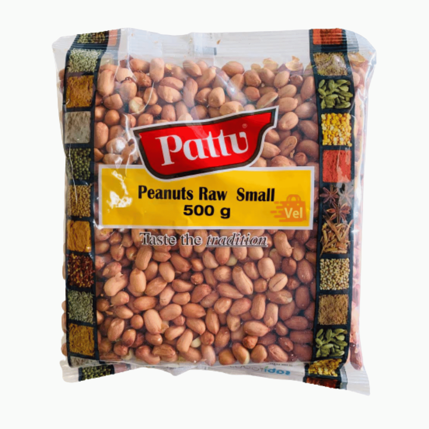 Pattu peanuts raw 500g natural