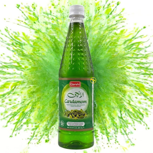 Qarshi Cardamom Syrup sugar free 800ml (Halal)