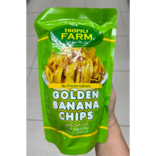 Royal gold banana chips 150g