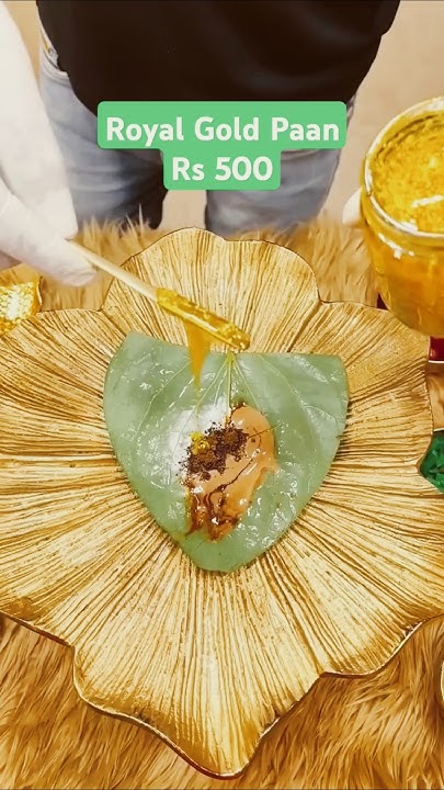 Royal gold paan goli