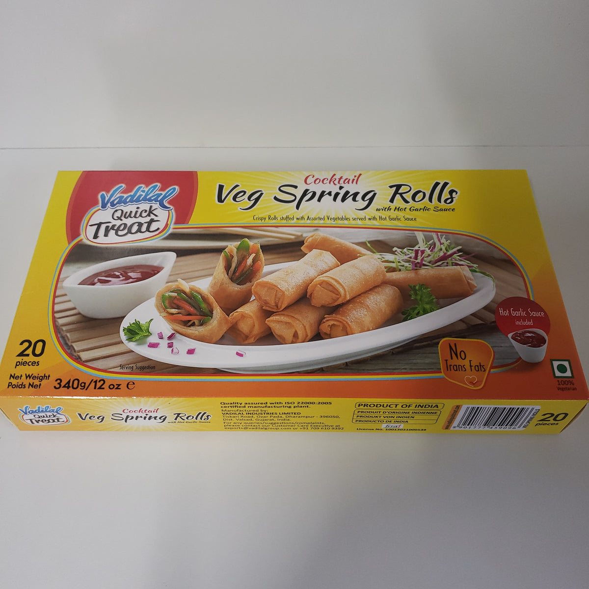 Vadilal spring rolls 50 pcs