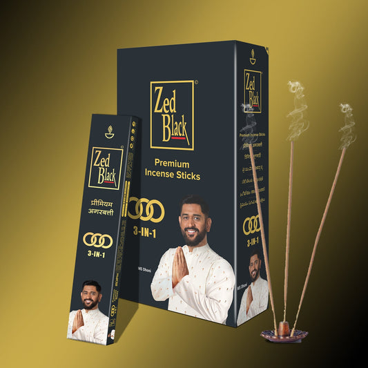 Zed Black Incense sticks DAZZ