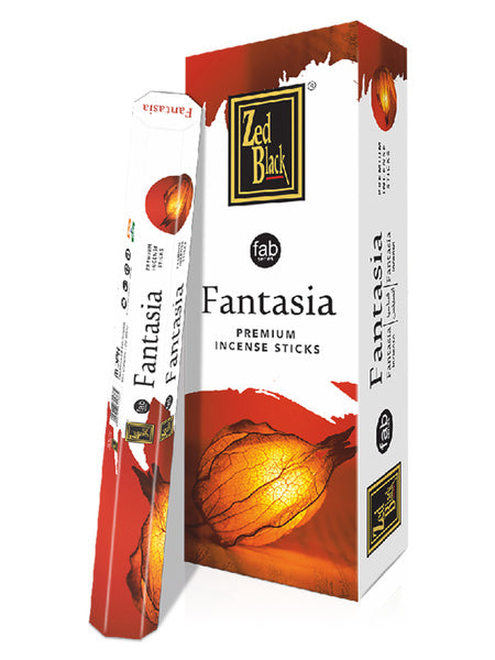 Zed Black incense sticks FANTASIA